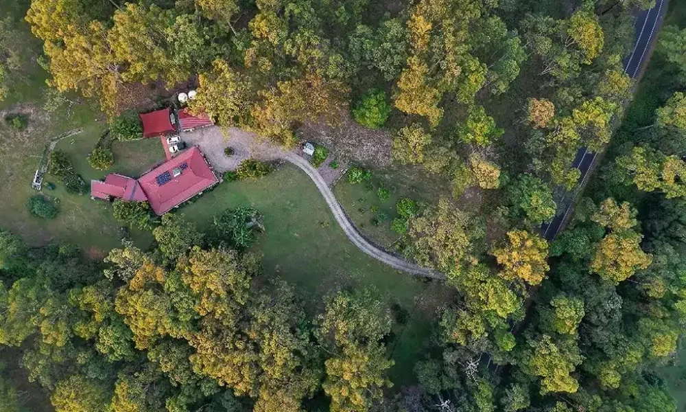 CASA compliant drone filming real estate hinterland estate